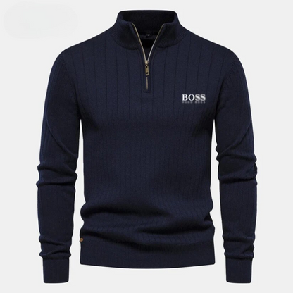 Essential Zip-Up Sweater Men's