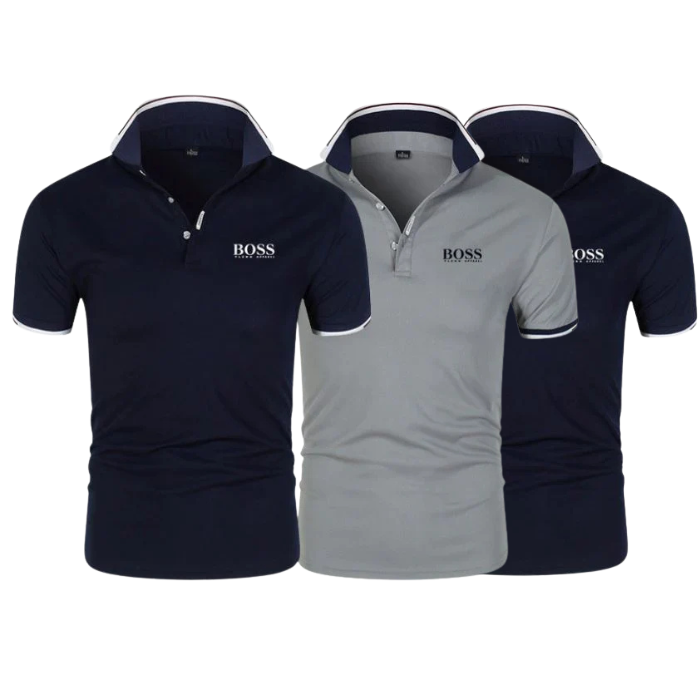 [BUY 2 GET 3] Essential Kit Polo Shirts 3-Pack