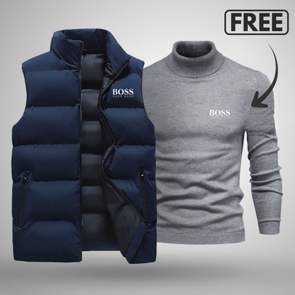 [BUY 1 GET 2] Vest & Free Sweater (Clearance)