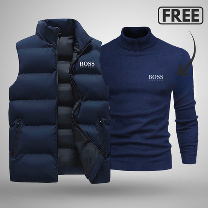 [BUY 1 GET 2] Vest & Free Sweater (Clearance)