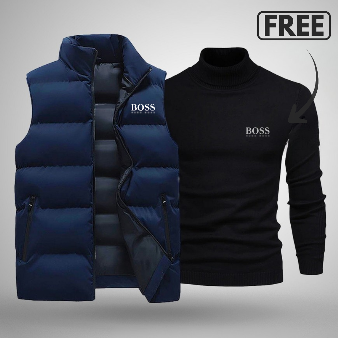 [BUY 1 GET 2] Vest & Free Sweater (Clearance)