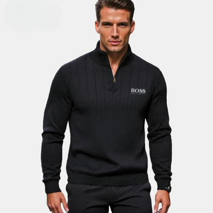 Essential Zip-Up Sweater Men's