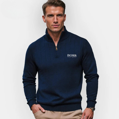 Essential Zip-Up Sweater Men's