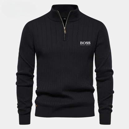 Essential Zip-Up Sweater Men's